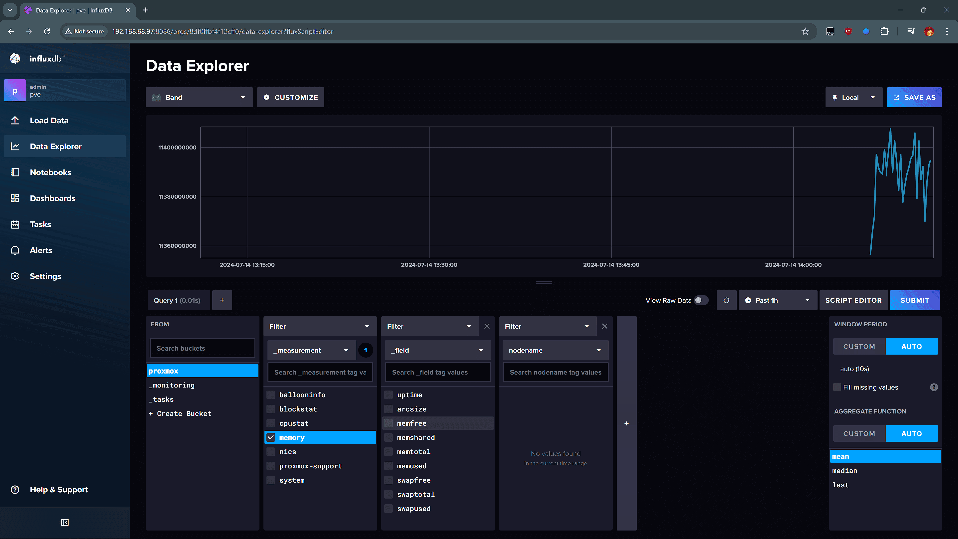 data explorer